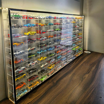 100-Car Hot Wheels Display Case