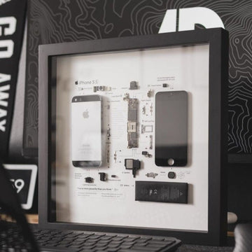 Handcrafted iPhone frames for wall decor and tech gifts in Sri Lanka and Dubai by iFramesLK