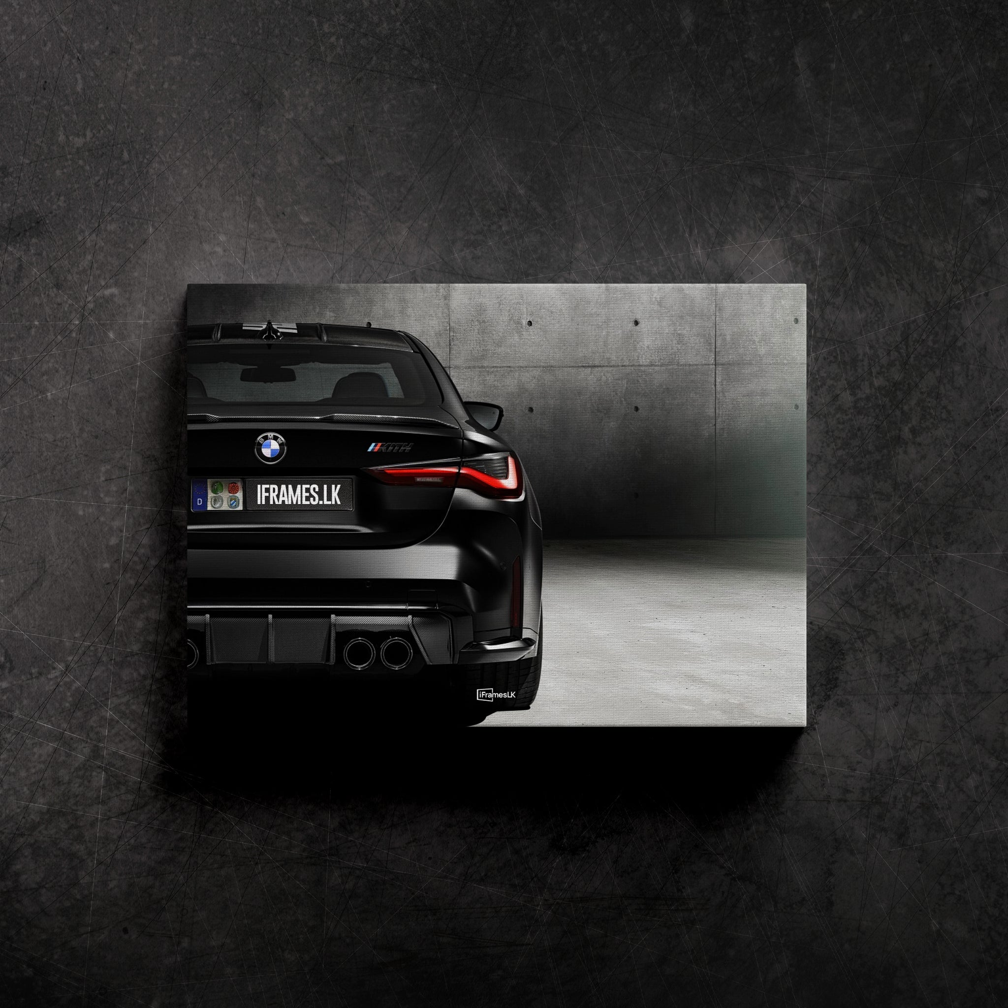 iFramesLK – BMW M4 LED Frame